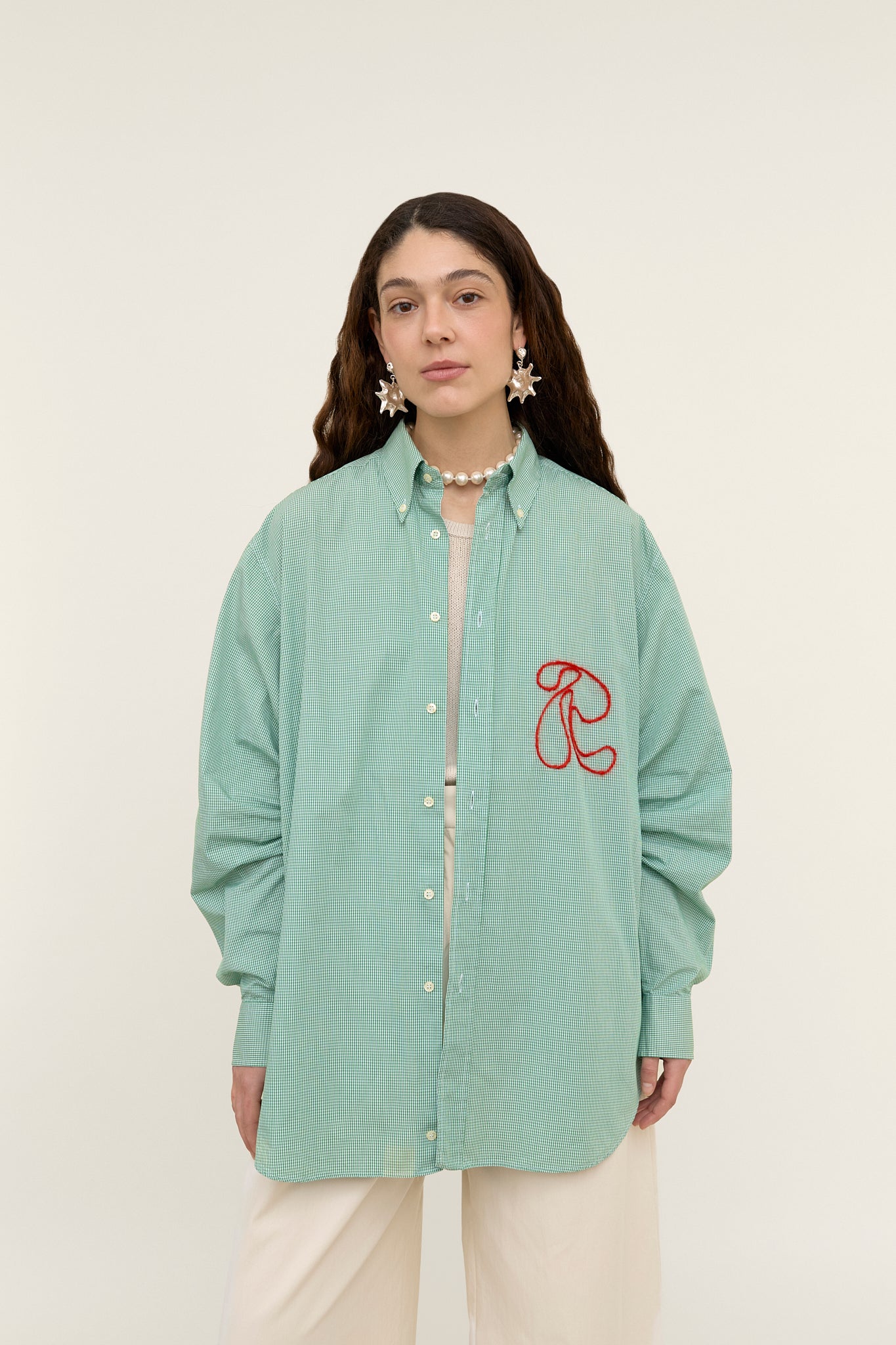 R-Collective checkered green