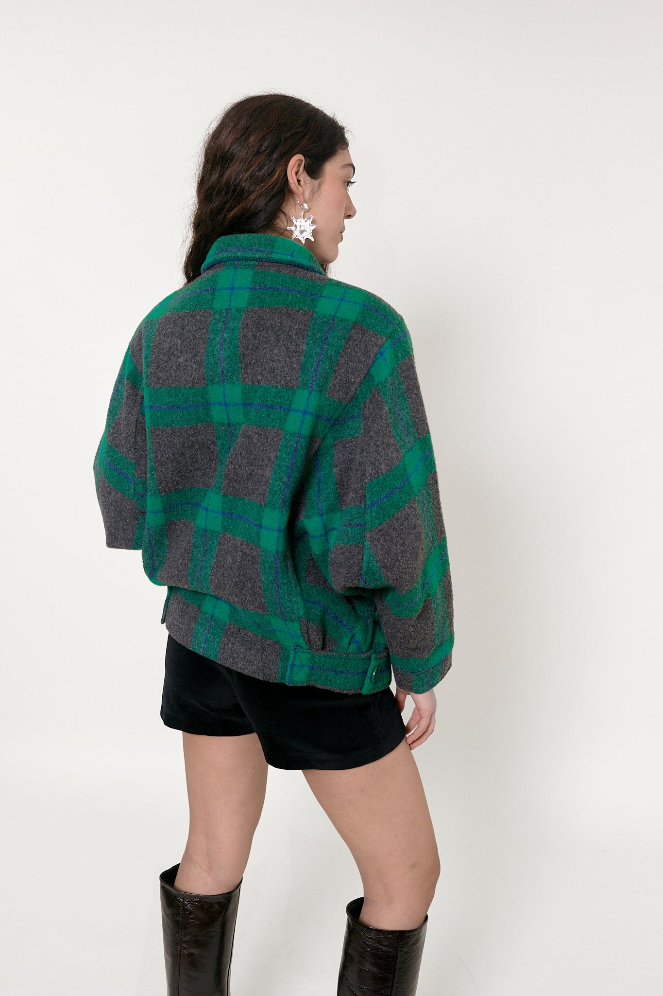 Checkered vintage jacket