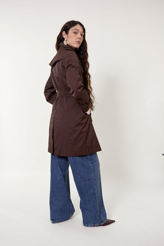 Tailored vintage trench coat