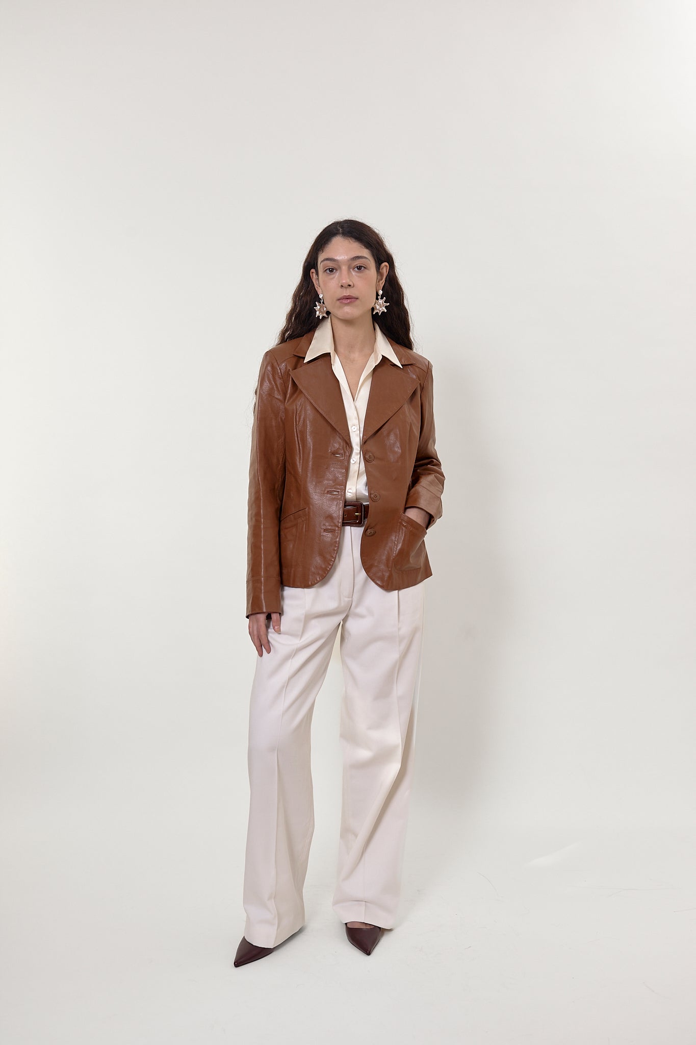 Terracotta vintage blazer