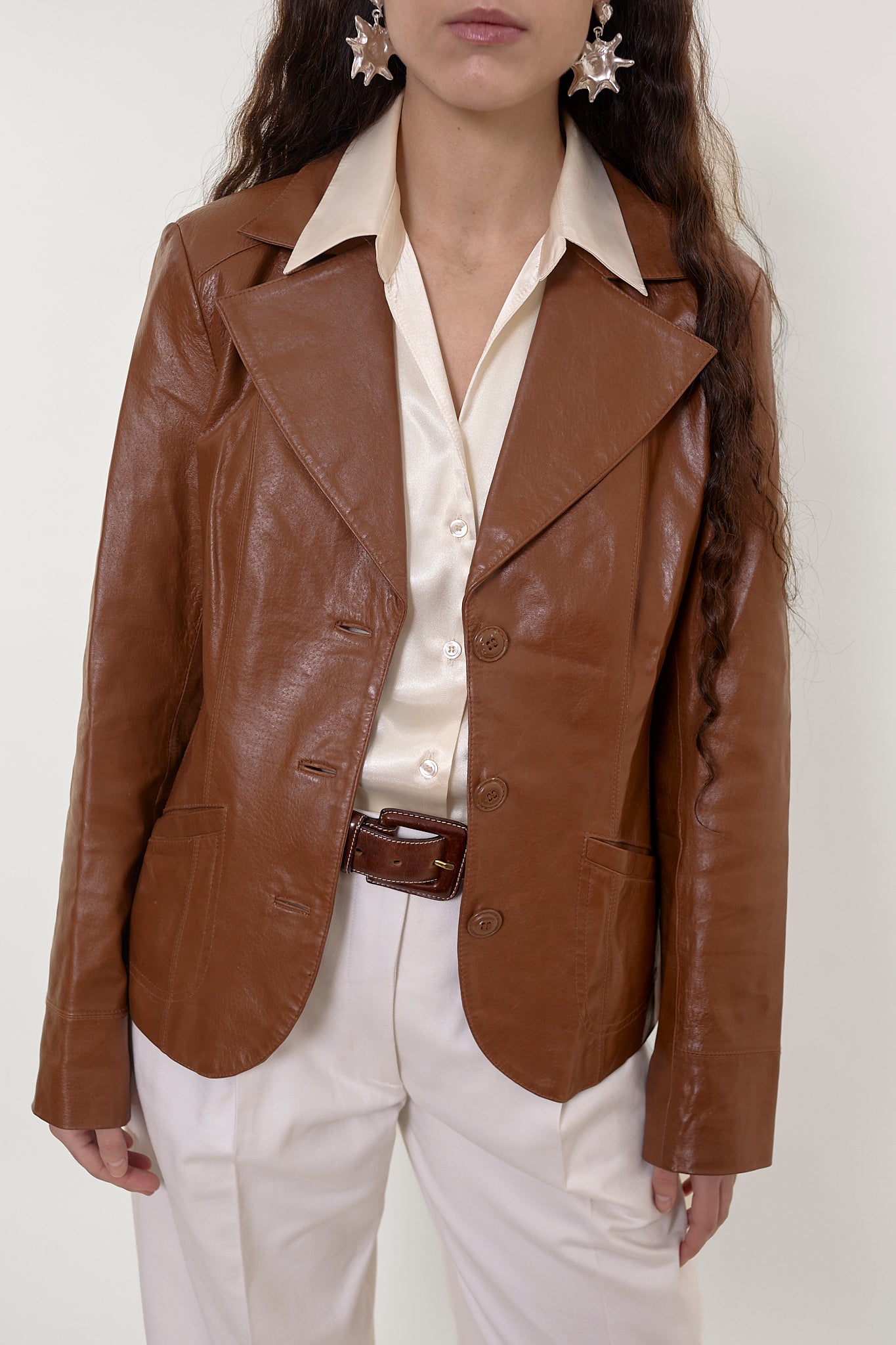 Terracotta vintage blazer