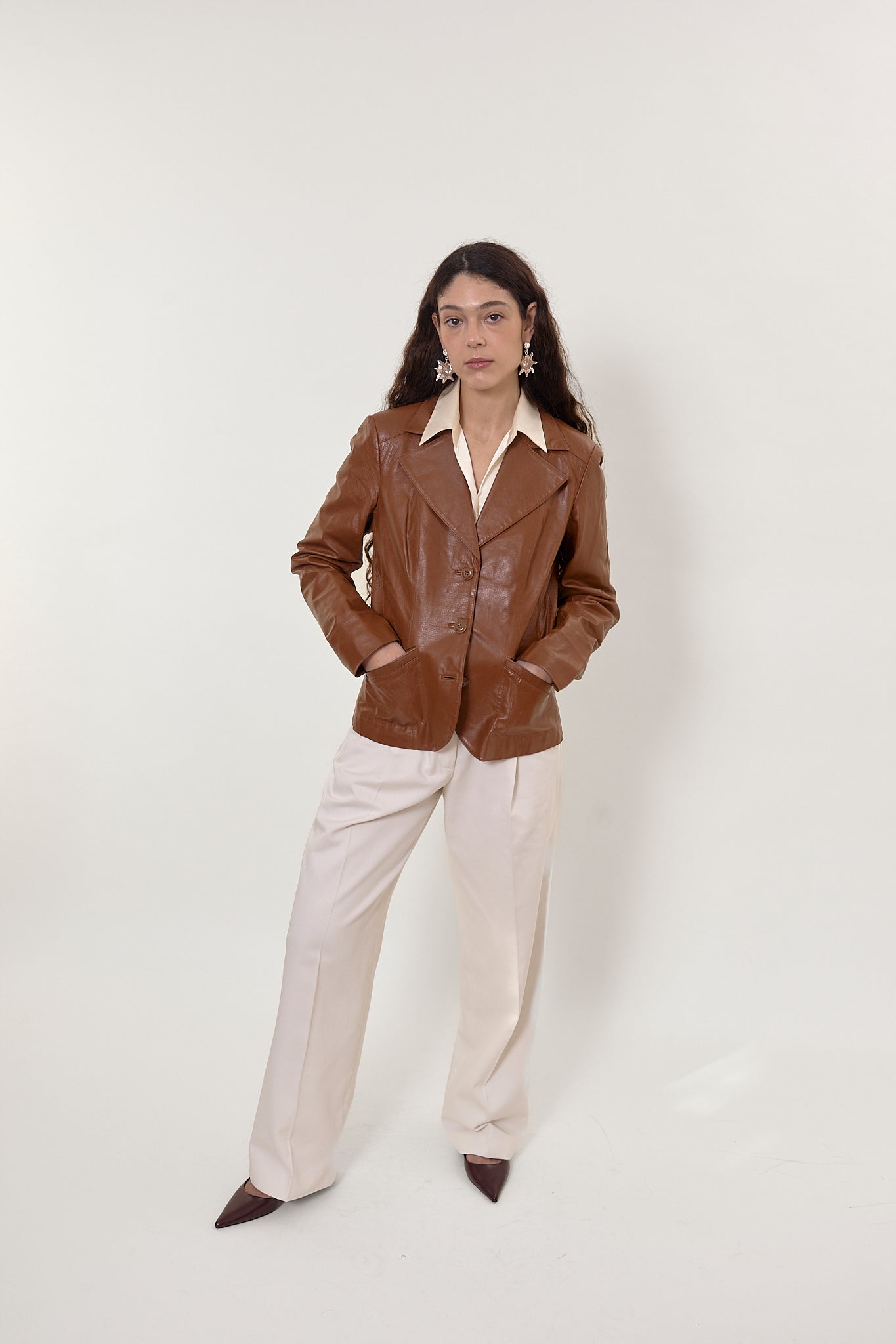 Terracotta vintage blazer