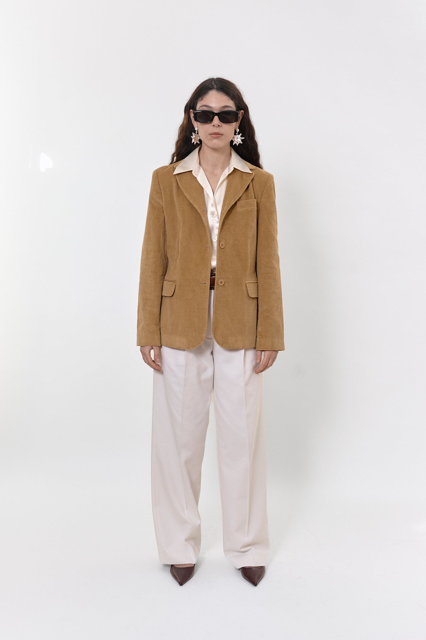 2000s corduroy blazer