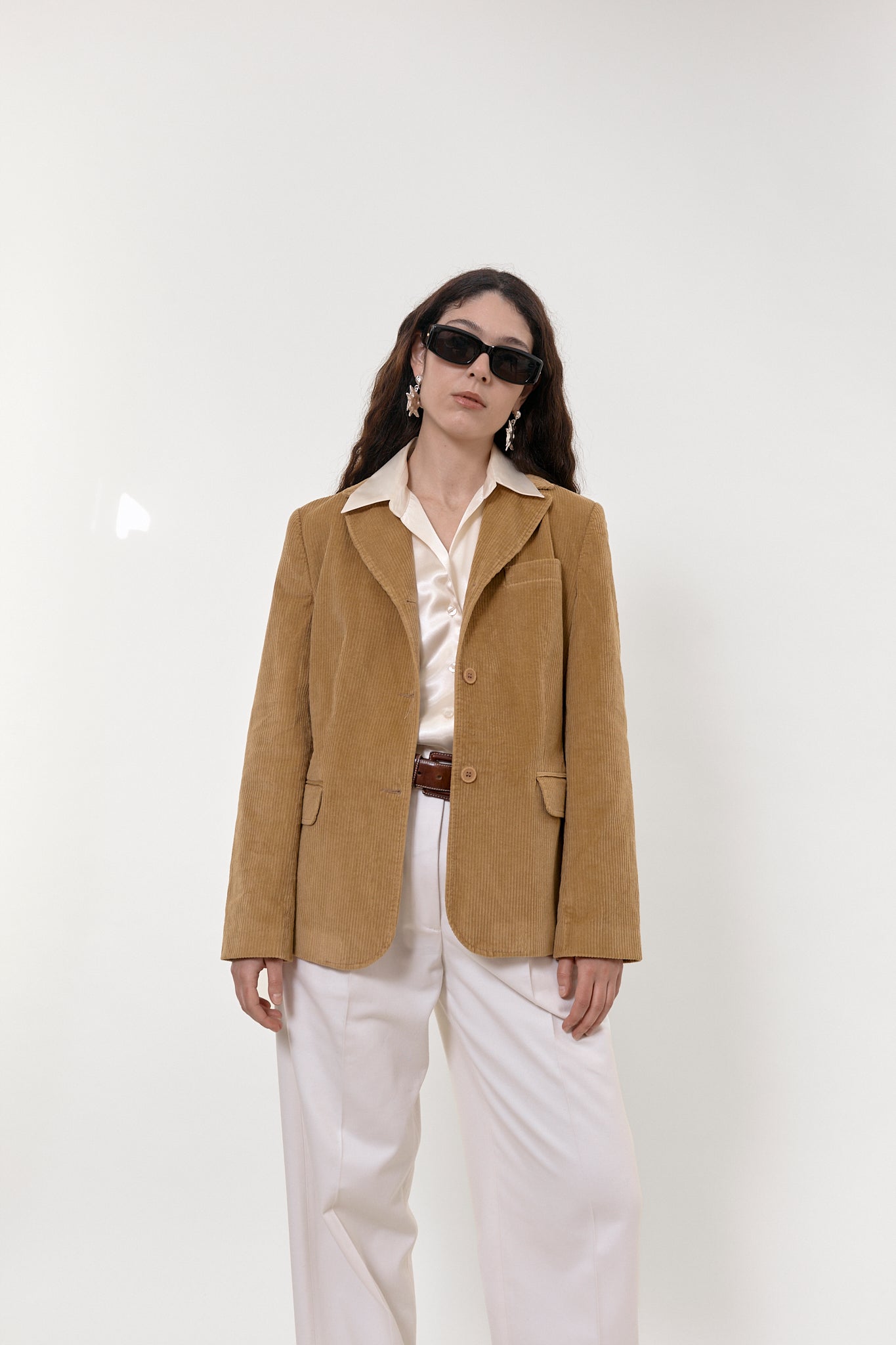 2000s corduroy blazer