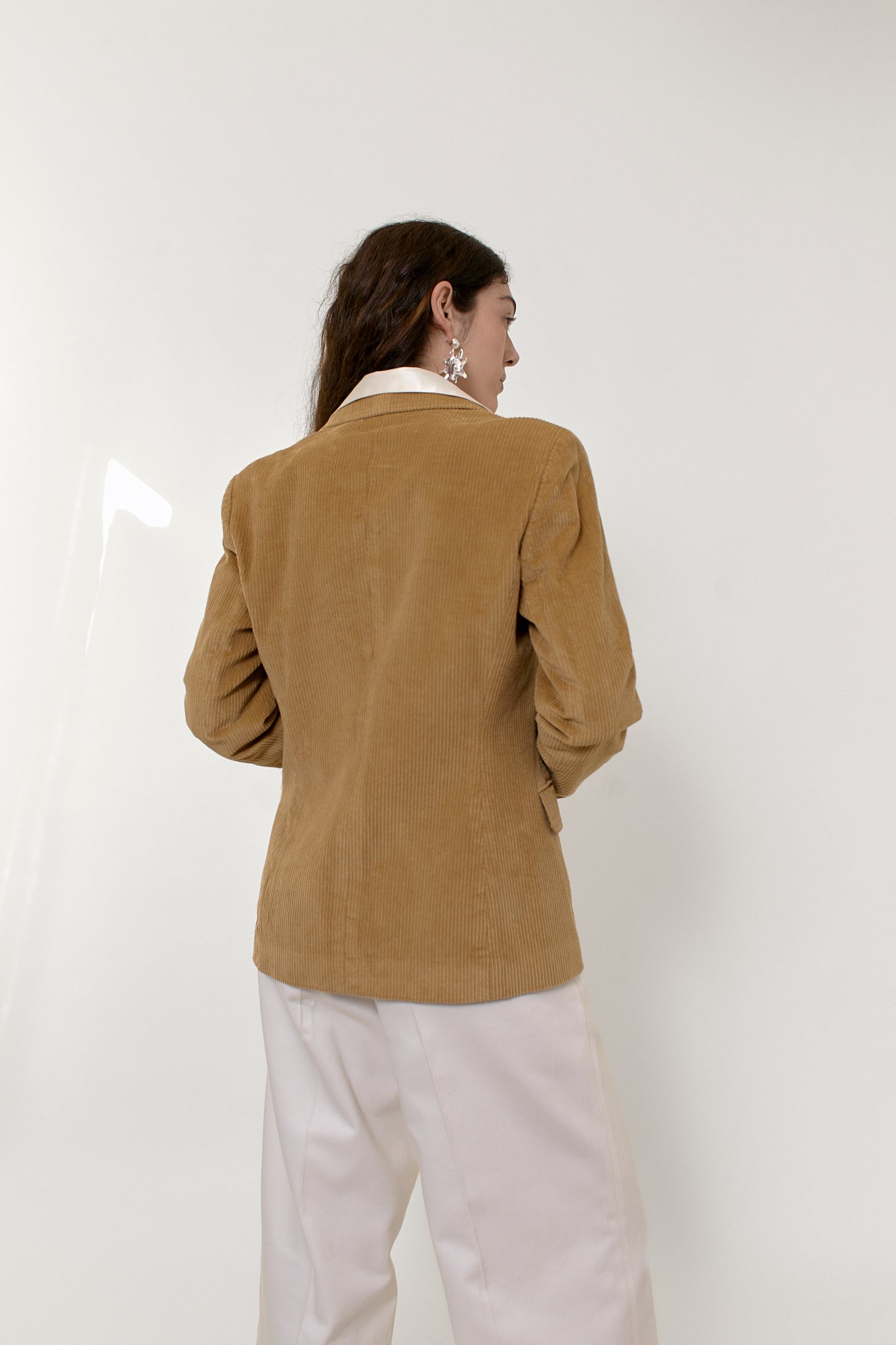2000s corduroy blazer