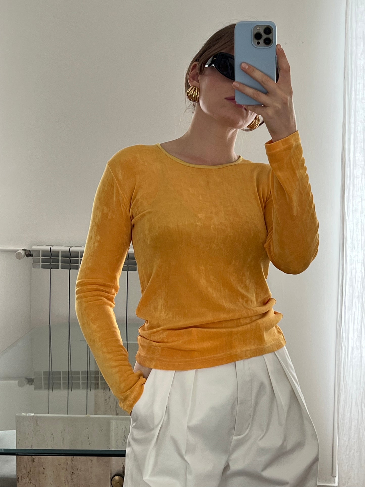 Sunny yellow top