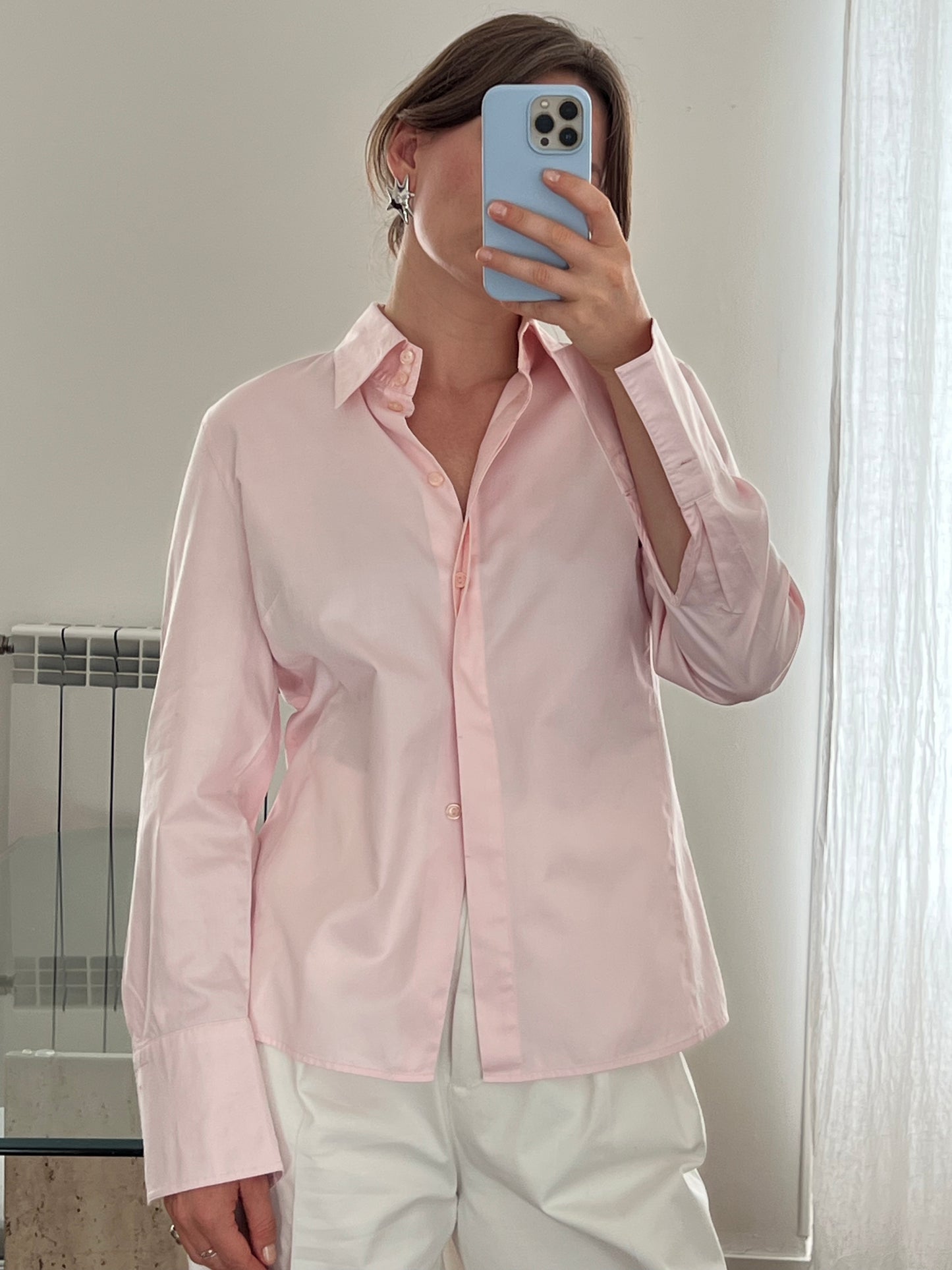 Pink blouse