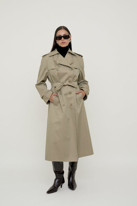 Classic beige trench