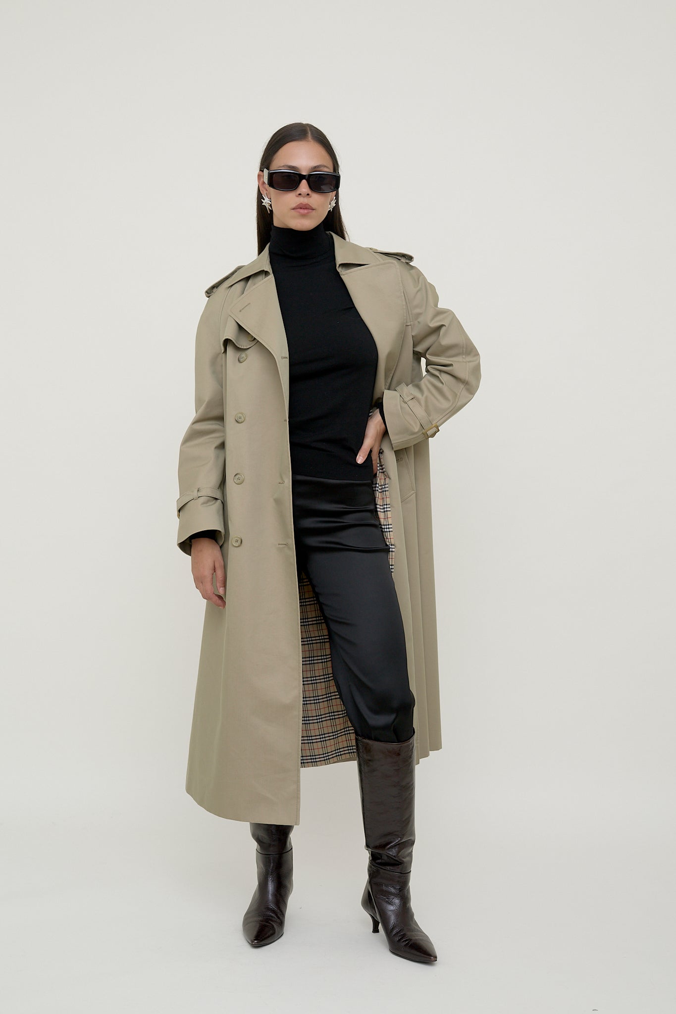 Classic beige trench