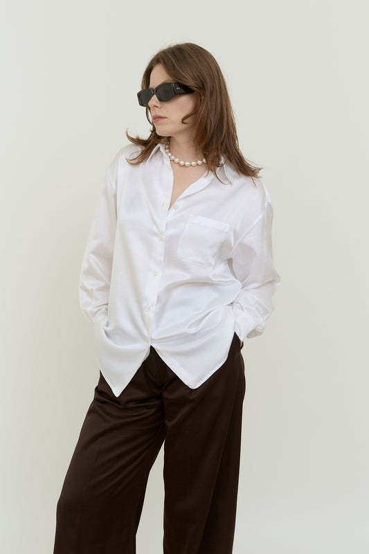 Vintage shiny blouse