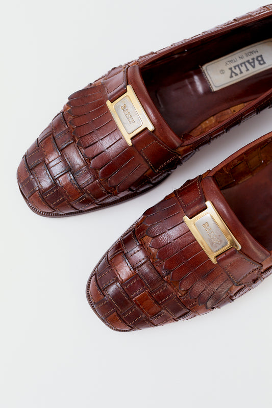 Bally vintage loafers