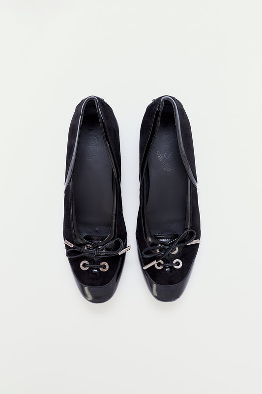 Tod's vintage ballerinas