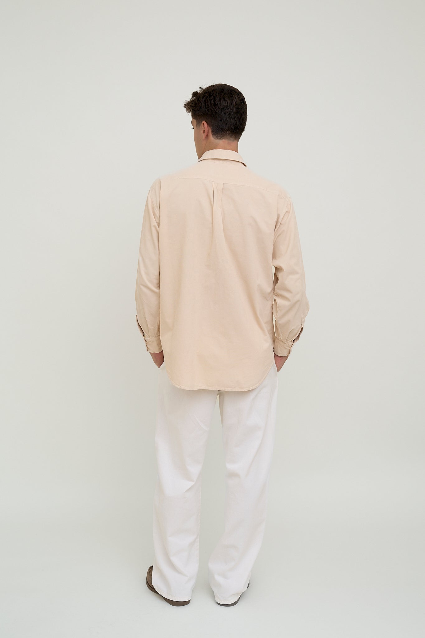 Cream corduroy shirt