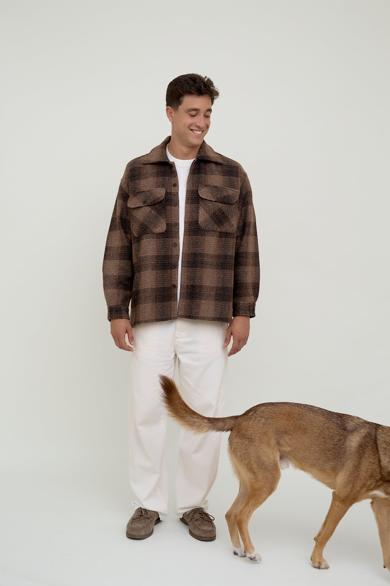 Vintage winter overshirt