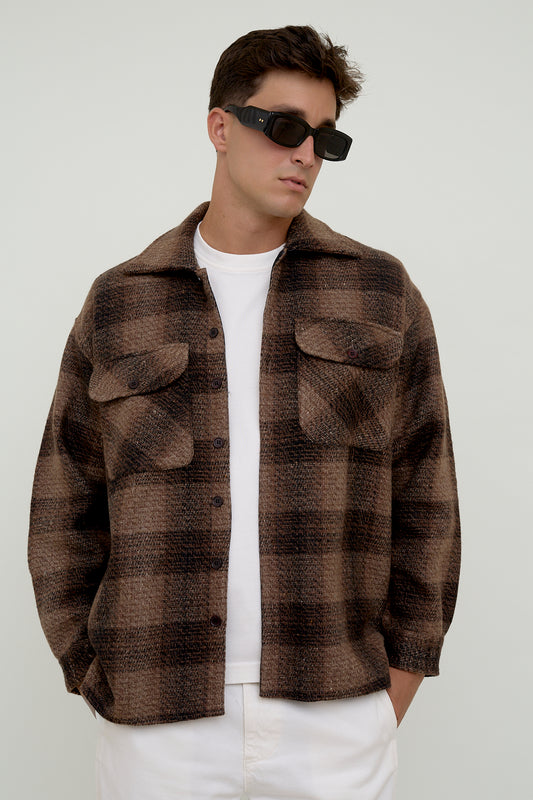 Vintage winter overshirt