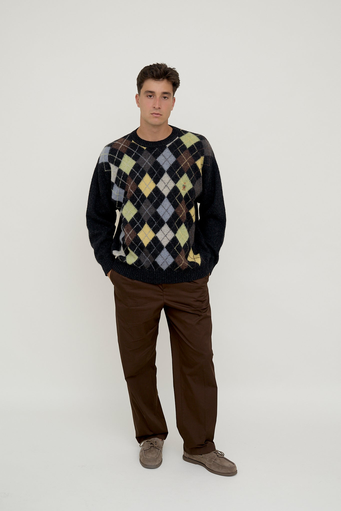 Argyle vintage jumper