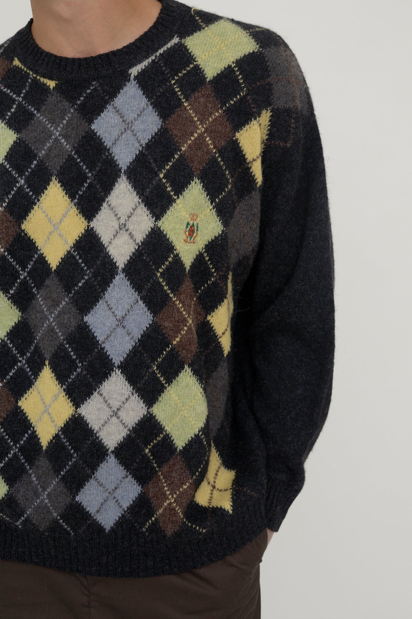 Argyle vintage jumper