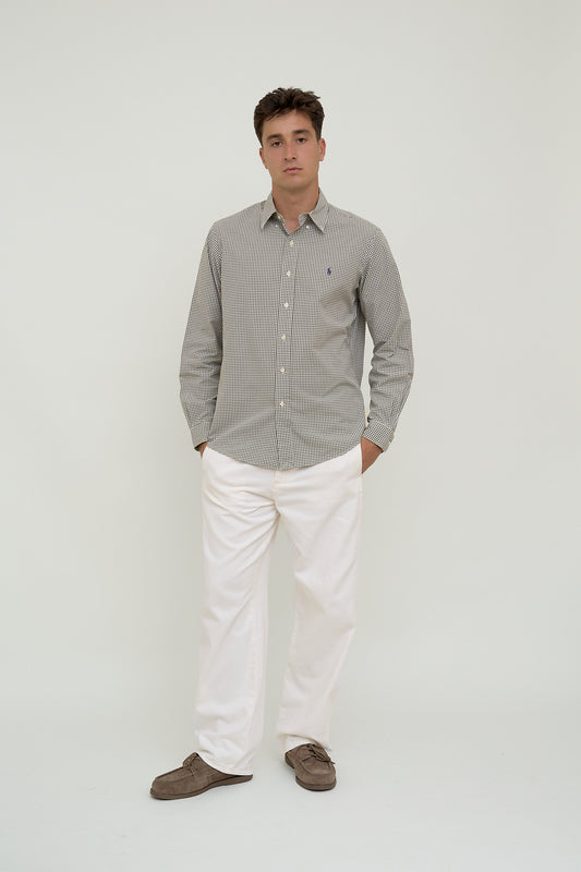 Unisex Ralph Lauren checkered shirt