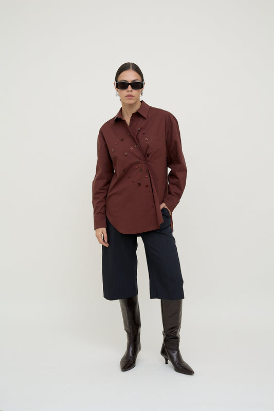 dariadéh Rum Raisin shirt