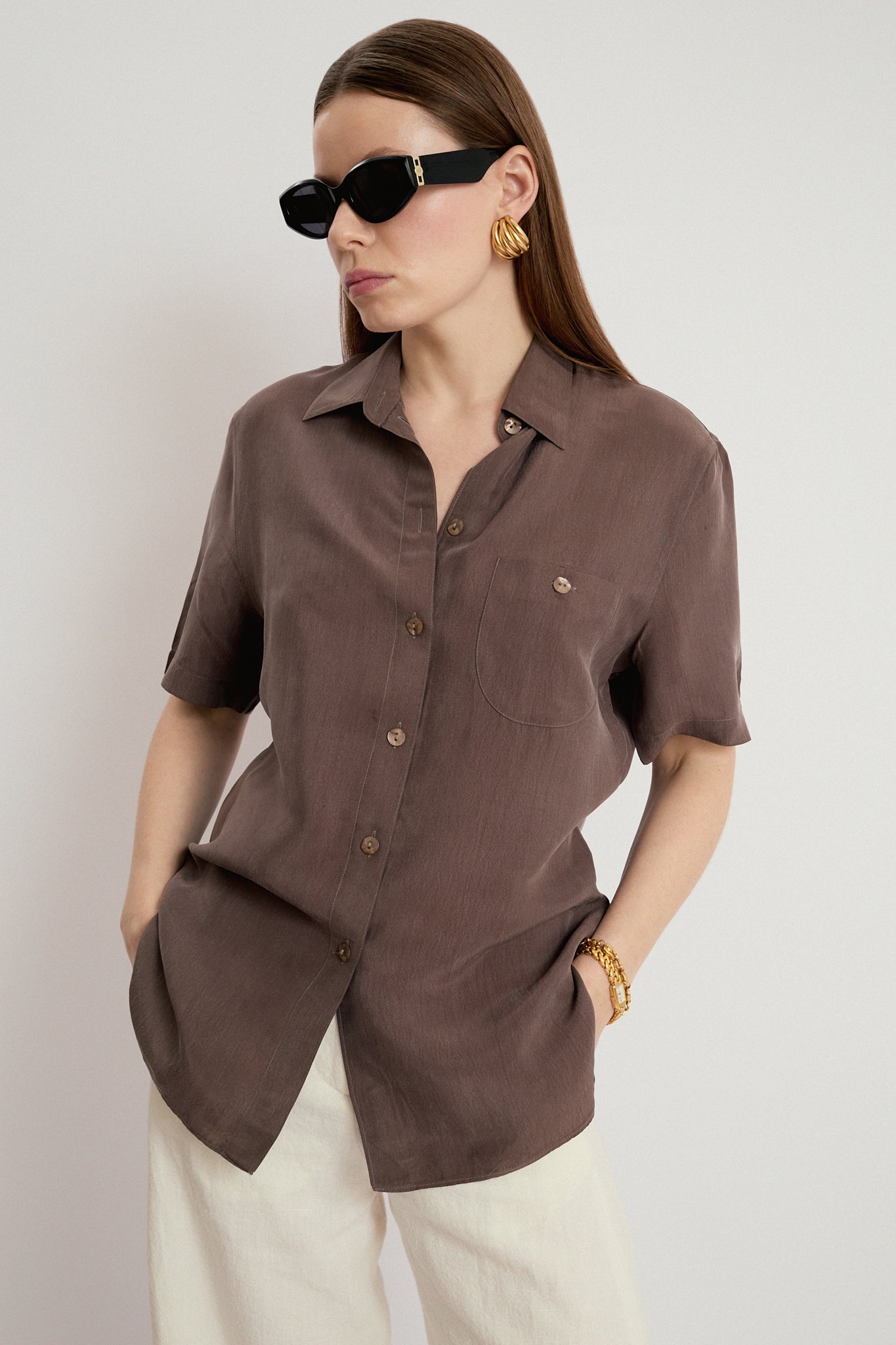 Shimmery blouse