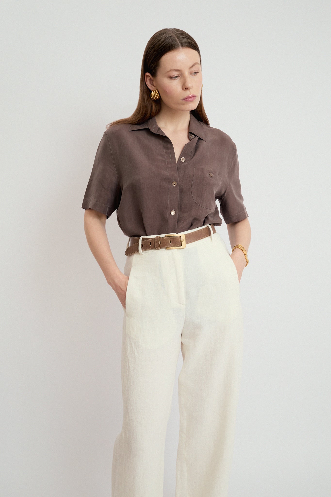 Shimmery blouse