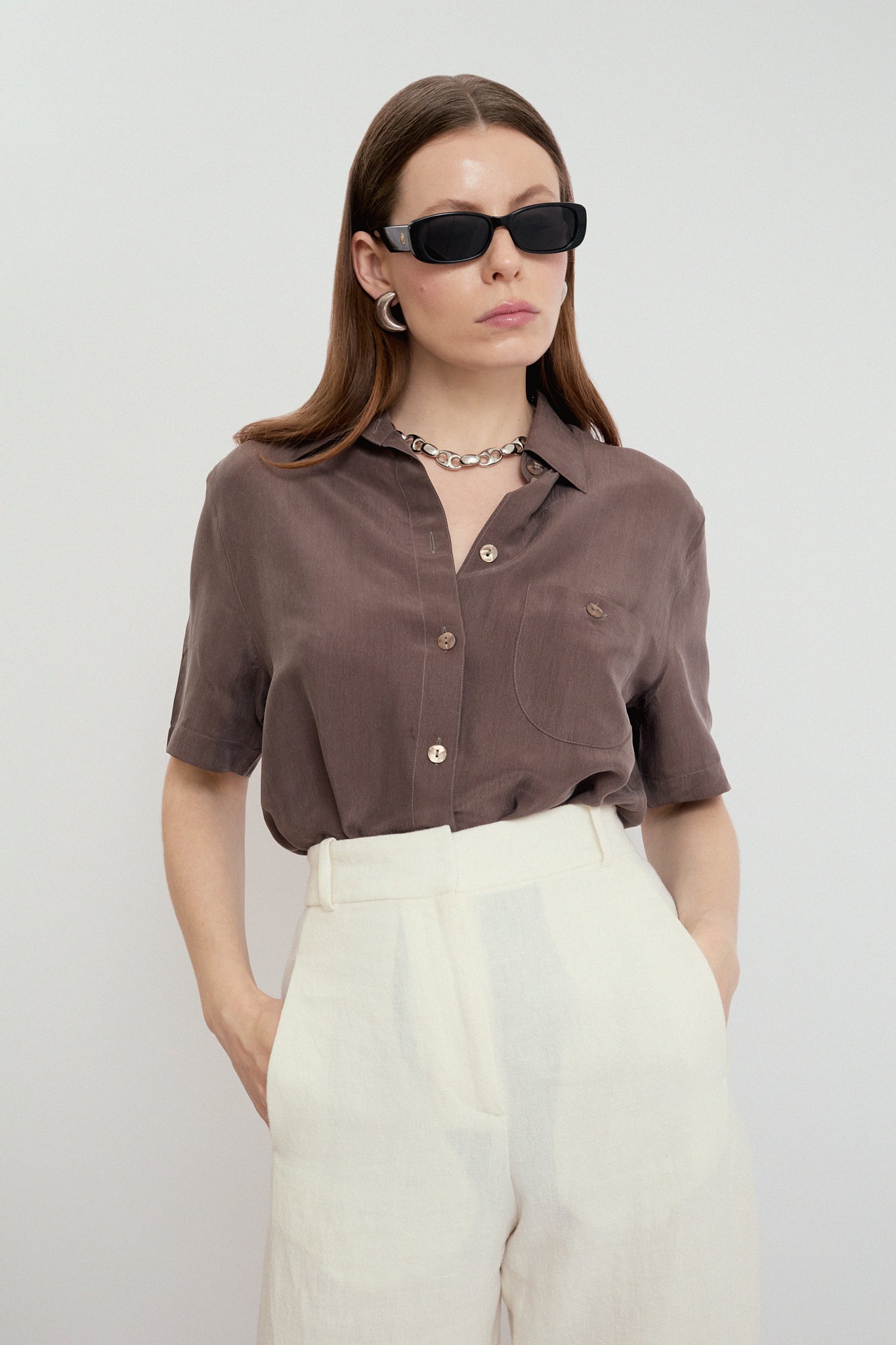 Shimmery blouse