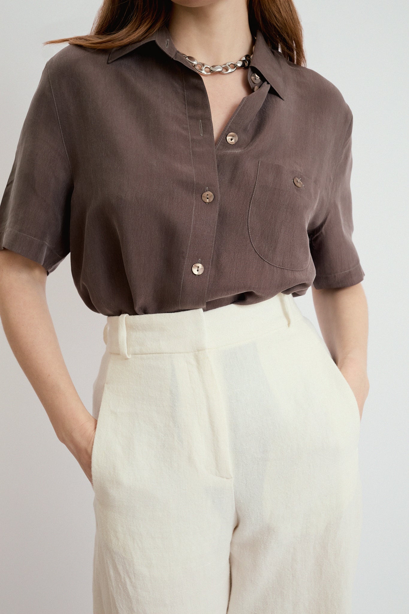Shimmery blouse