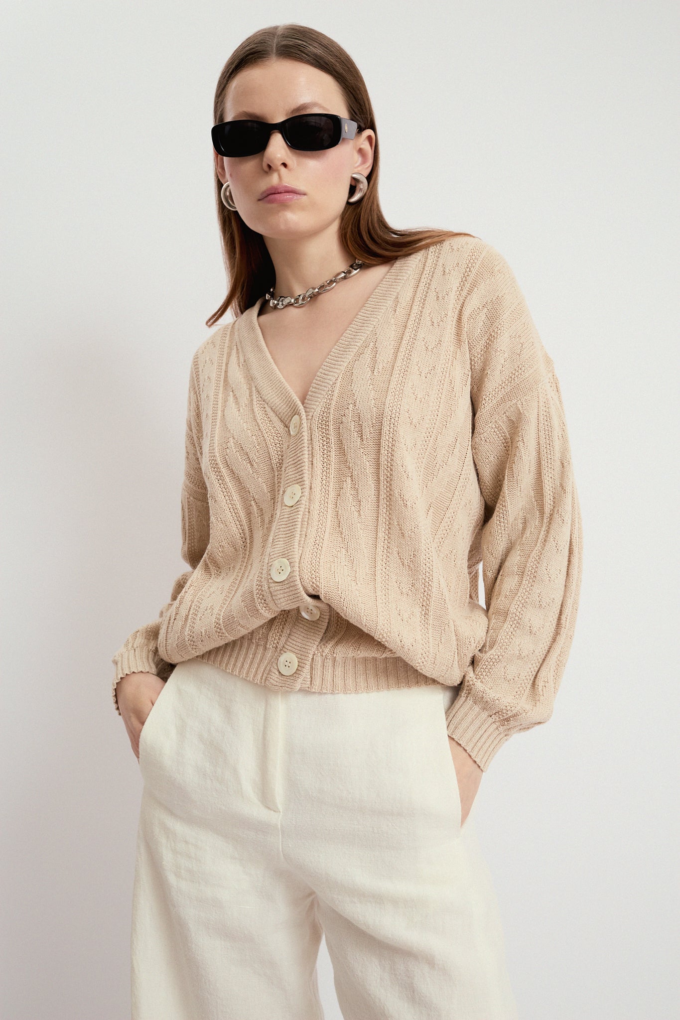 Cotton cardi