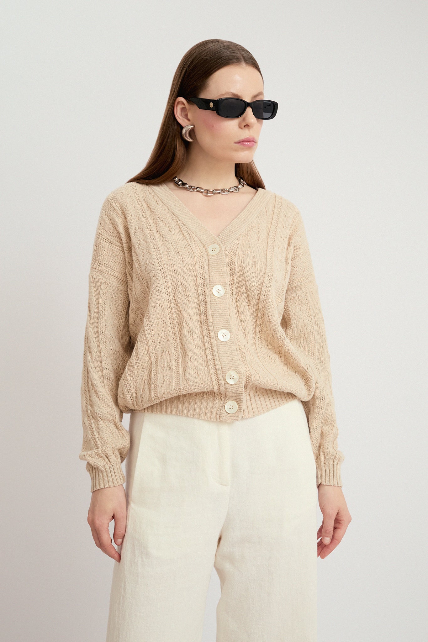 Cotton cardi
