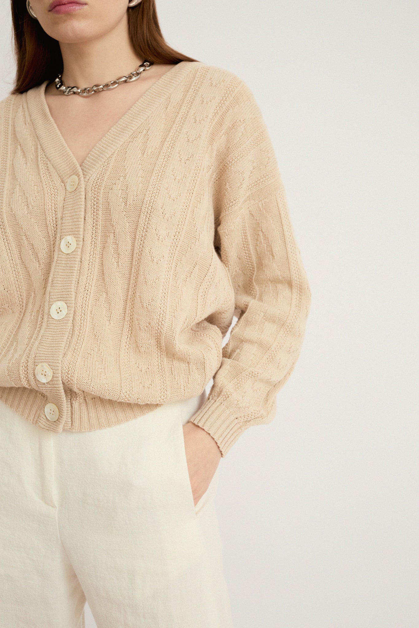 Cotton cardi