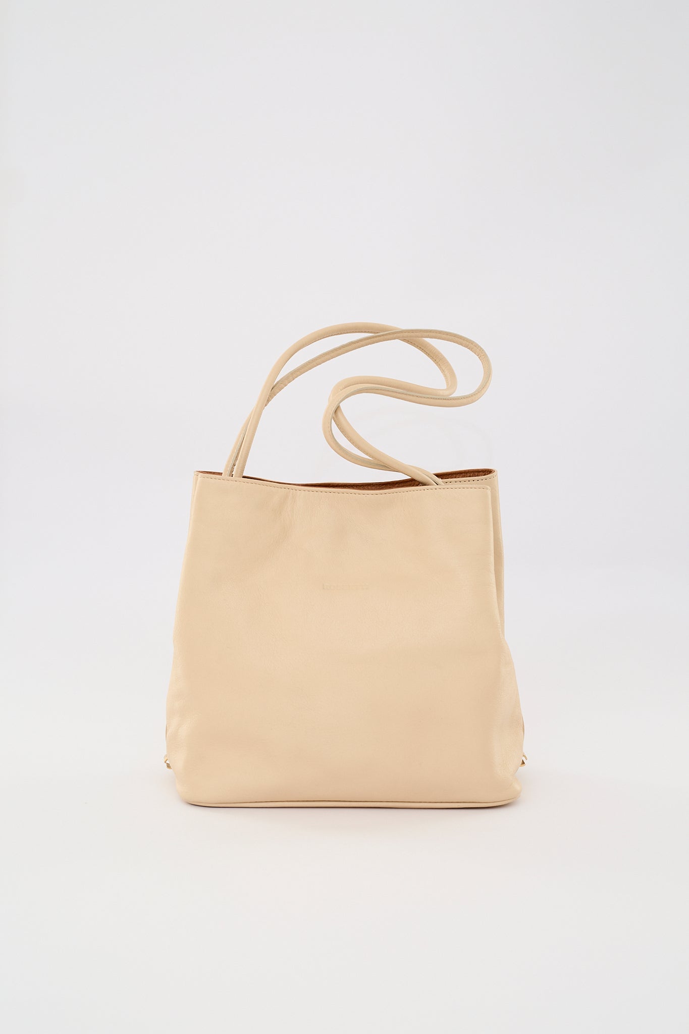 Squared bucket bag