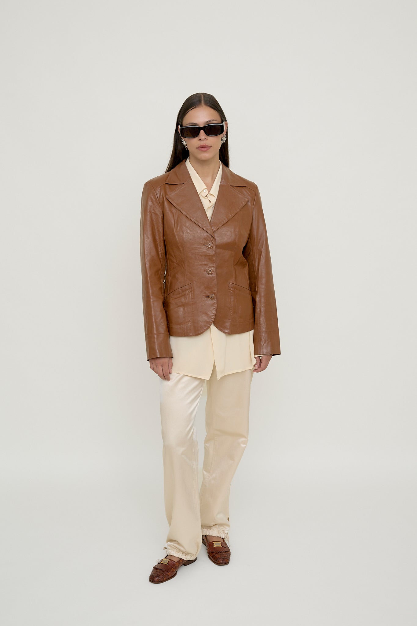 Terracotta vintage blazer