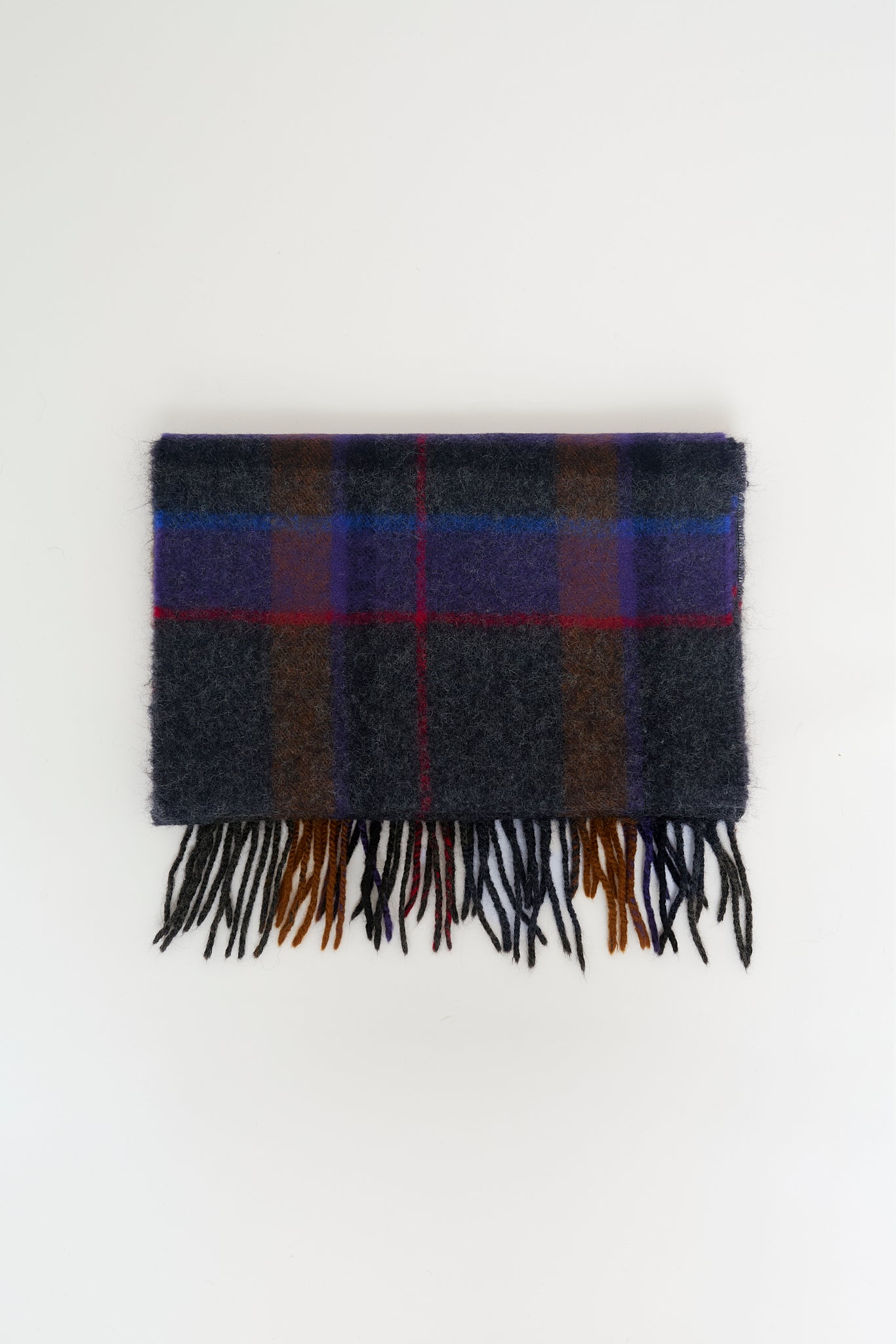 Vintage checkered scarf