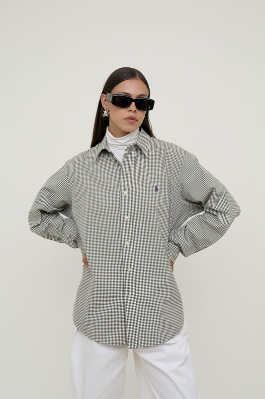 Unisex Ralph Lauren checkered shirt