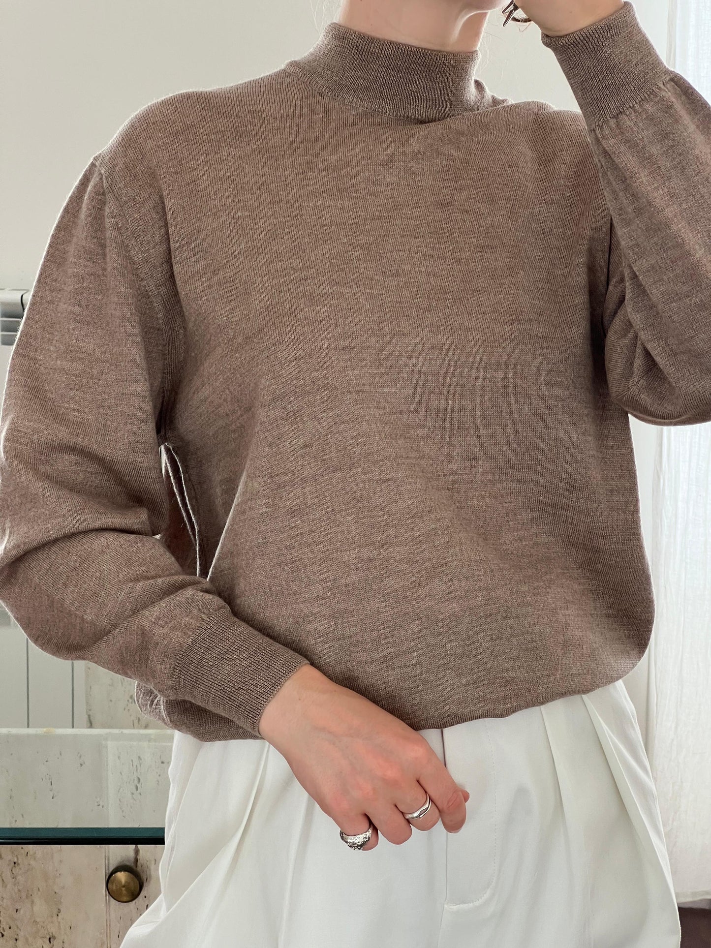 Cappuccino jumper