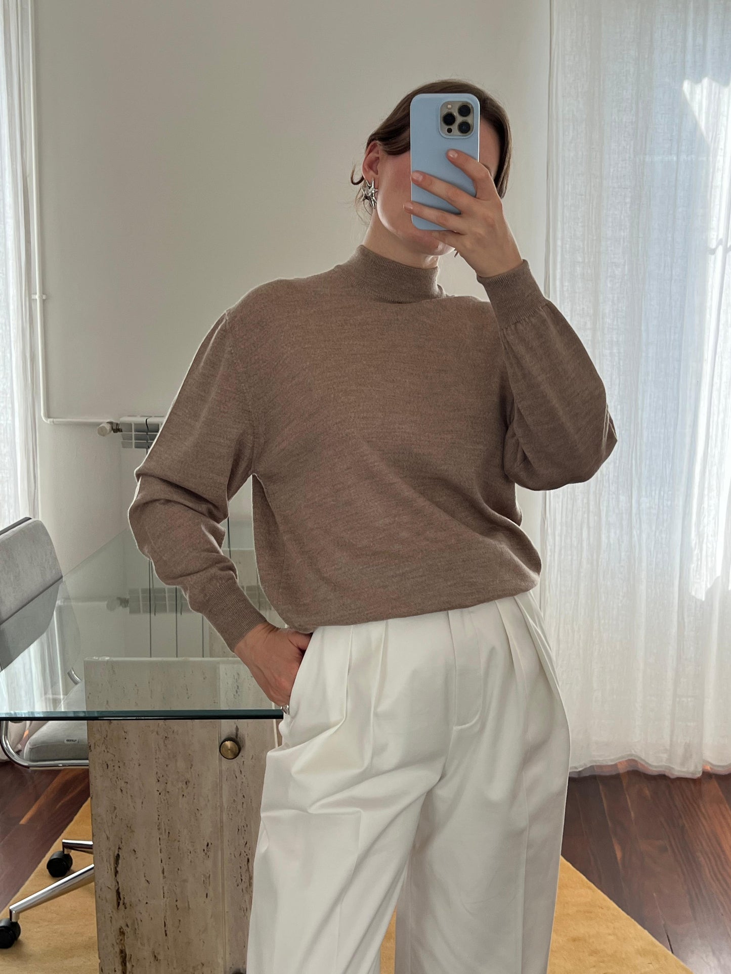 Cappuccino jumper