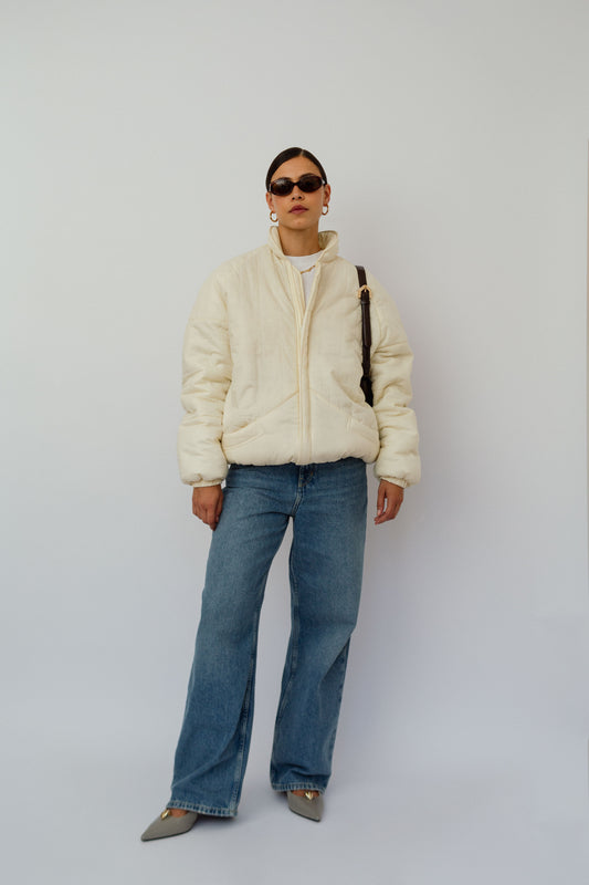 White Puffer jacket