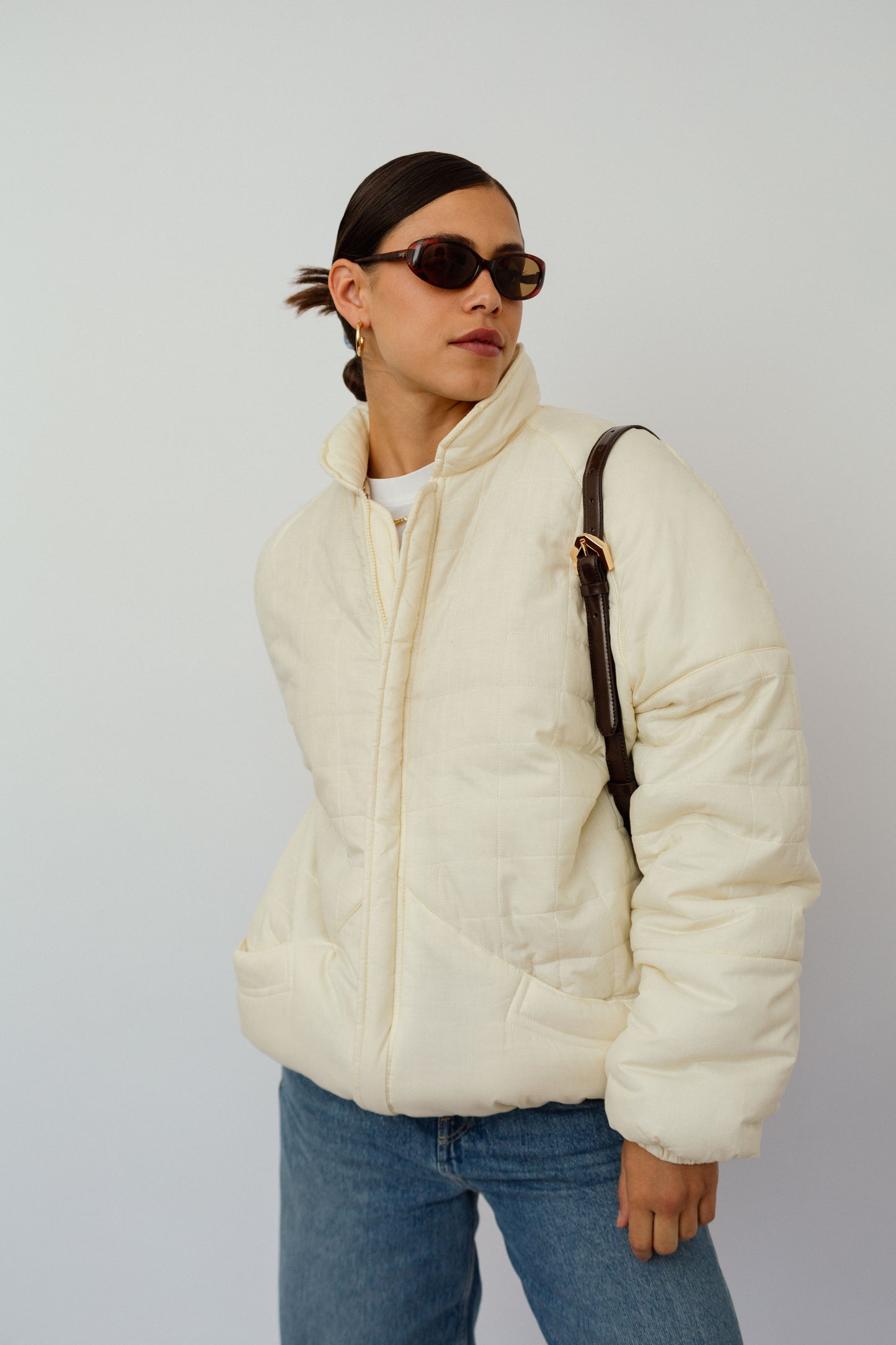 White Puffer jacket
