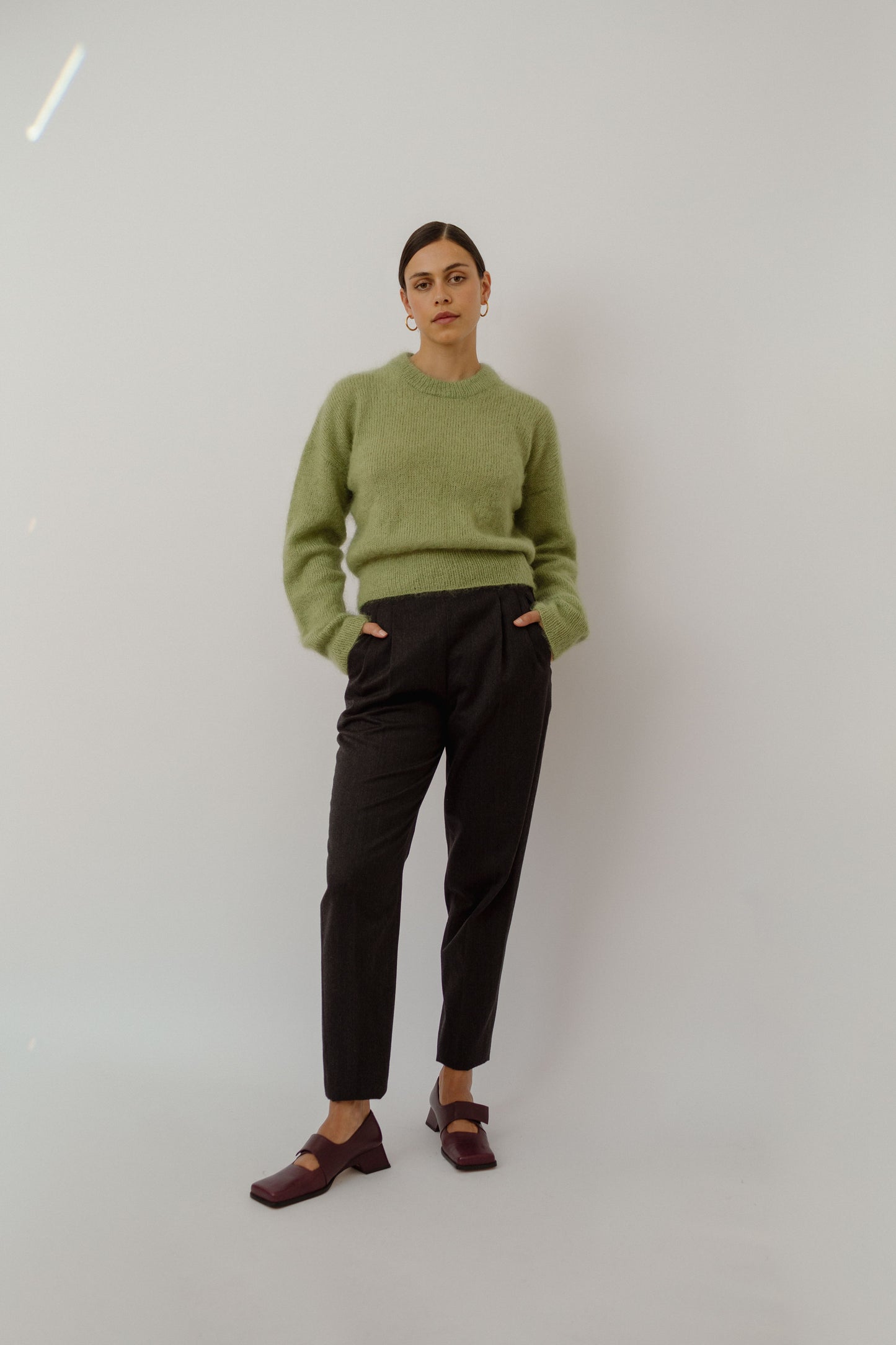 Wool trousers