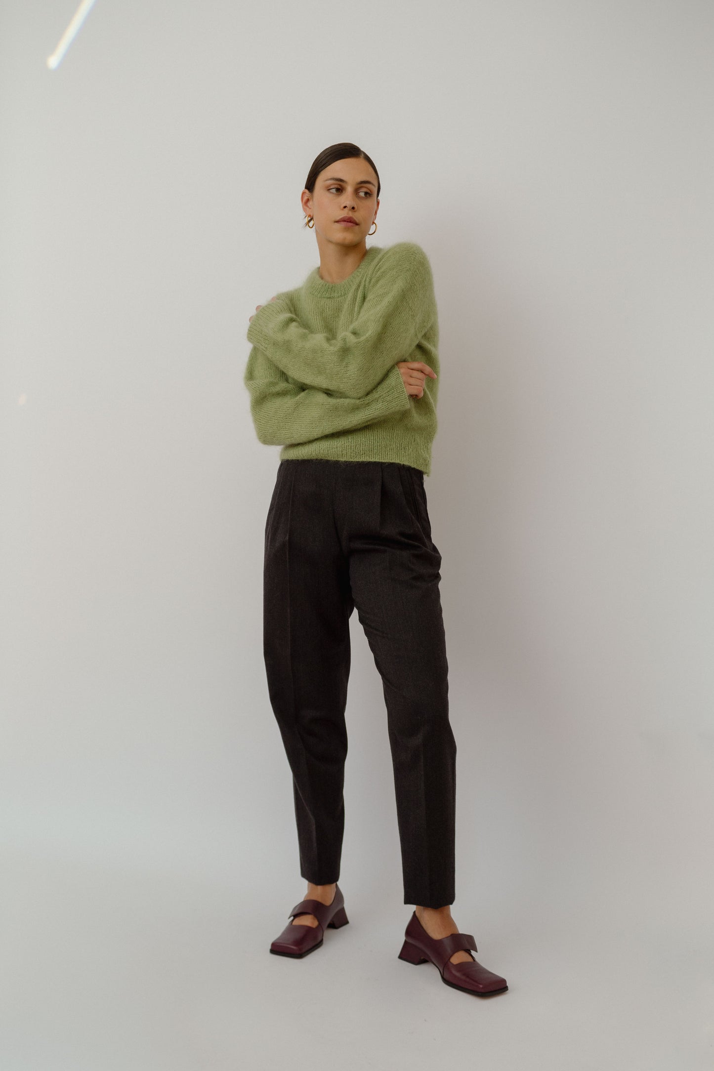 Wool trousers