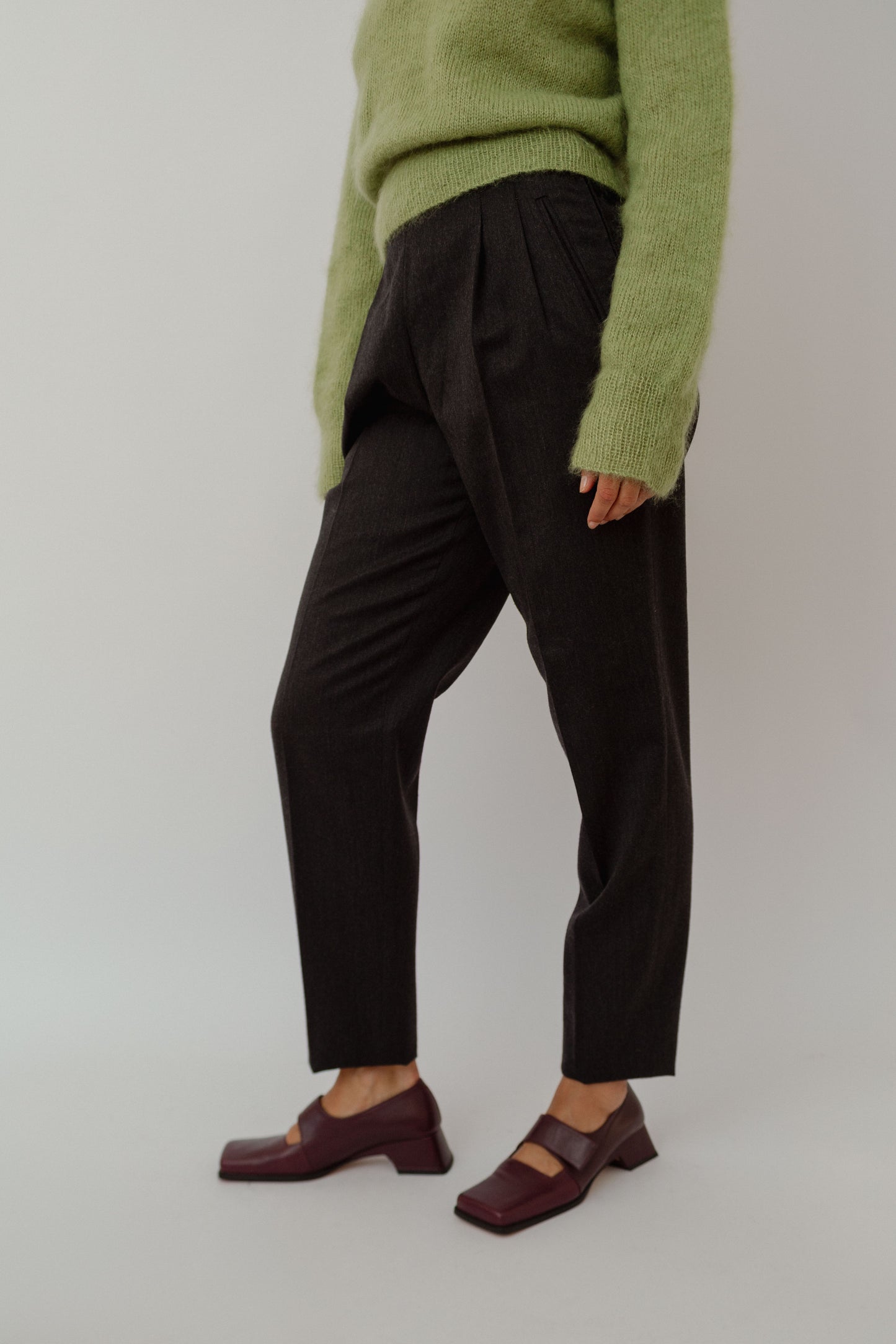 Wool trousers