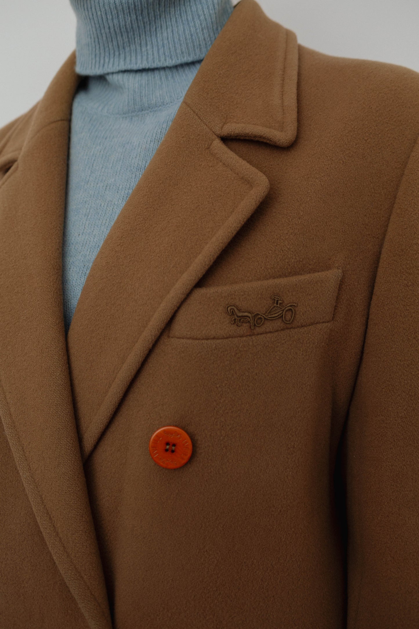 Camel coloured coat