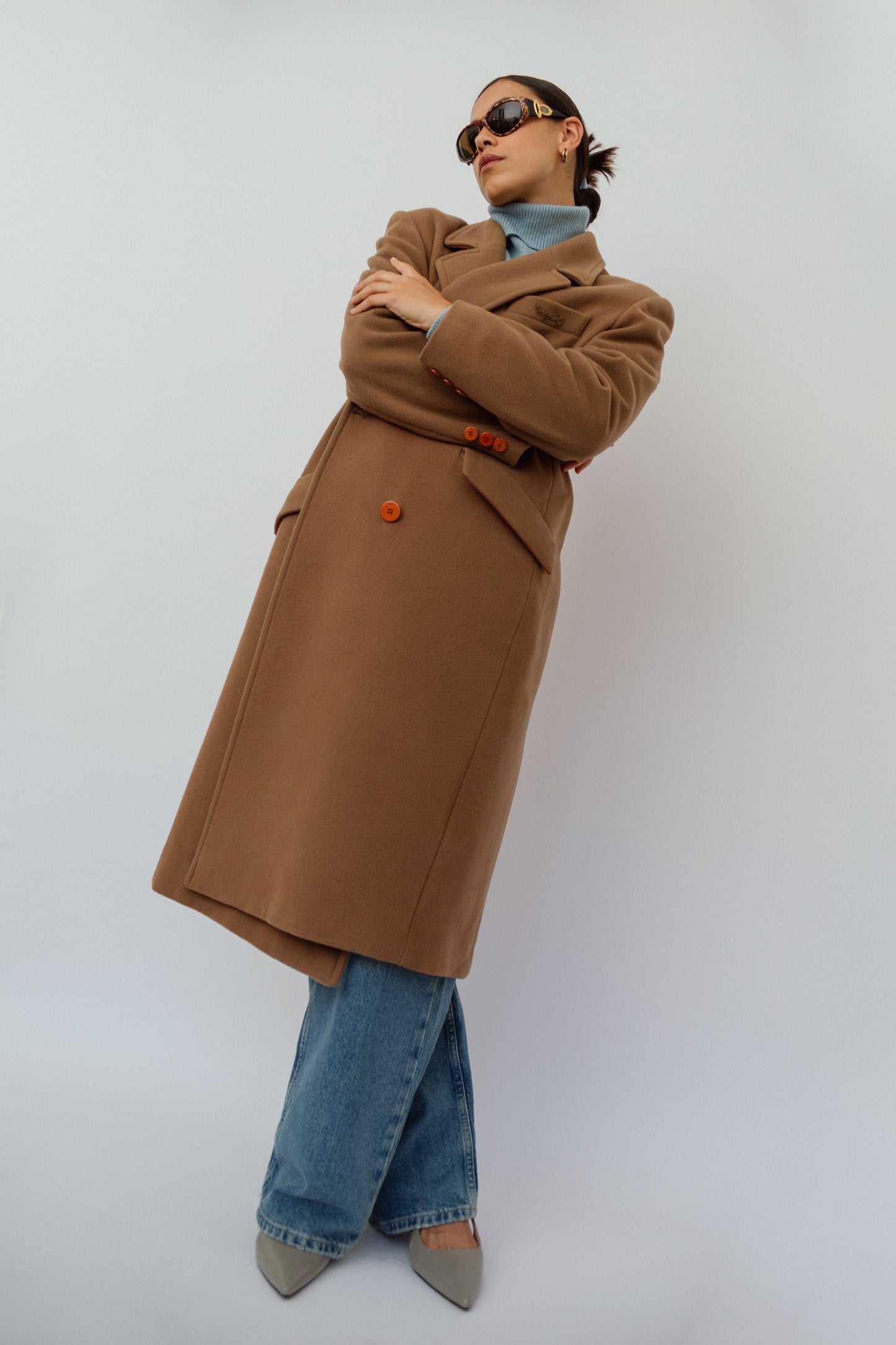 Camel coloured coat