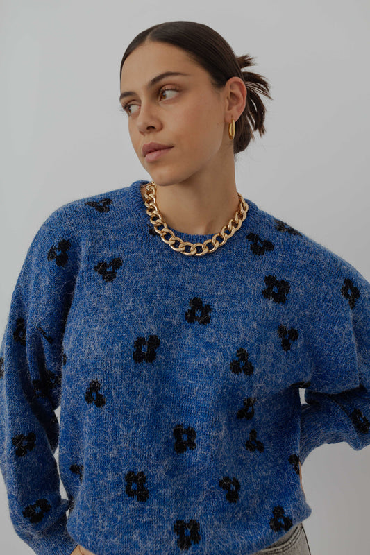 Sparkling vintage jumper