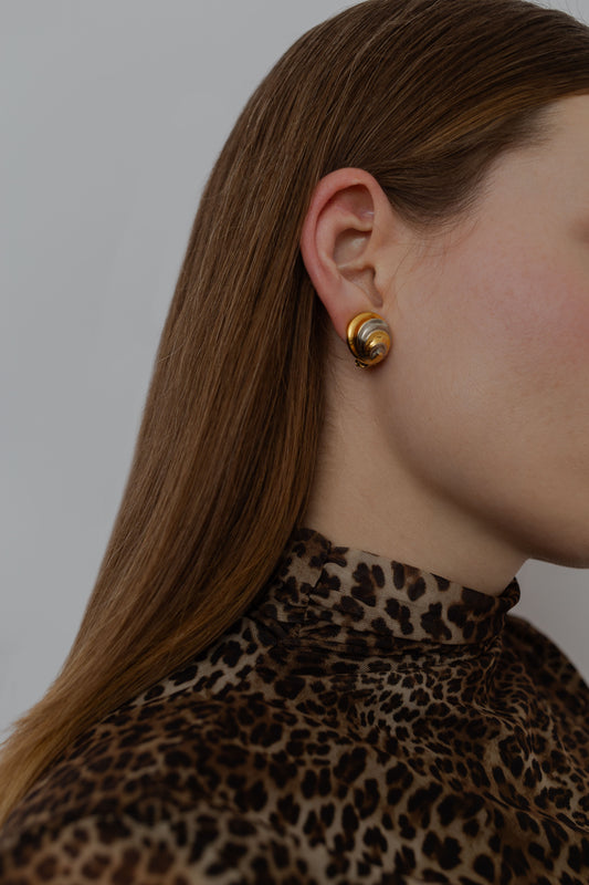 Gold & Silver shell clips