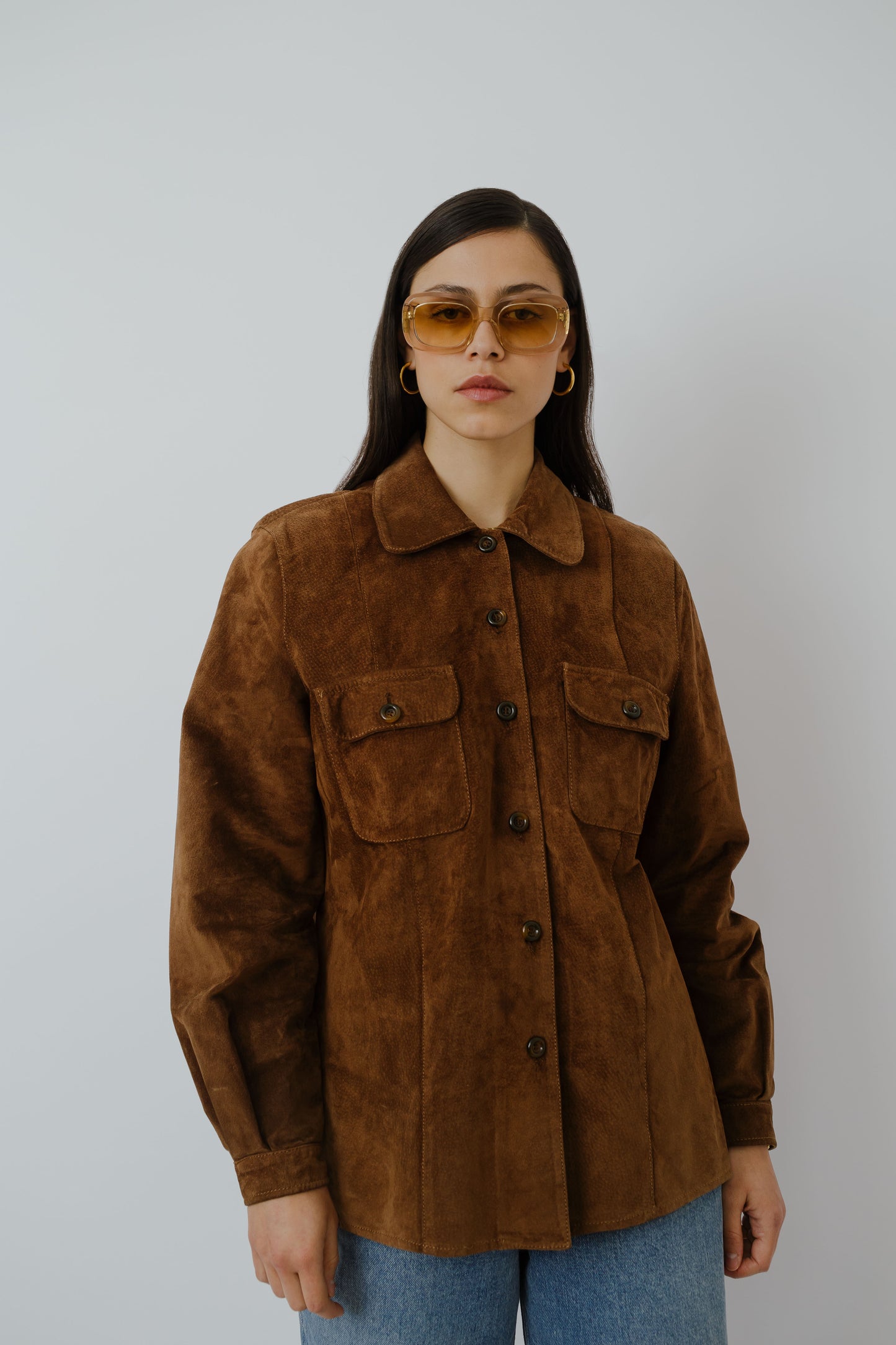 Pierre Cardin suede shirt