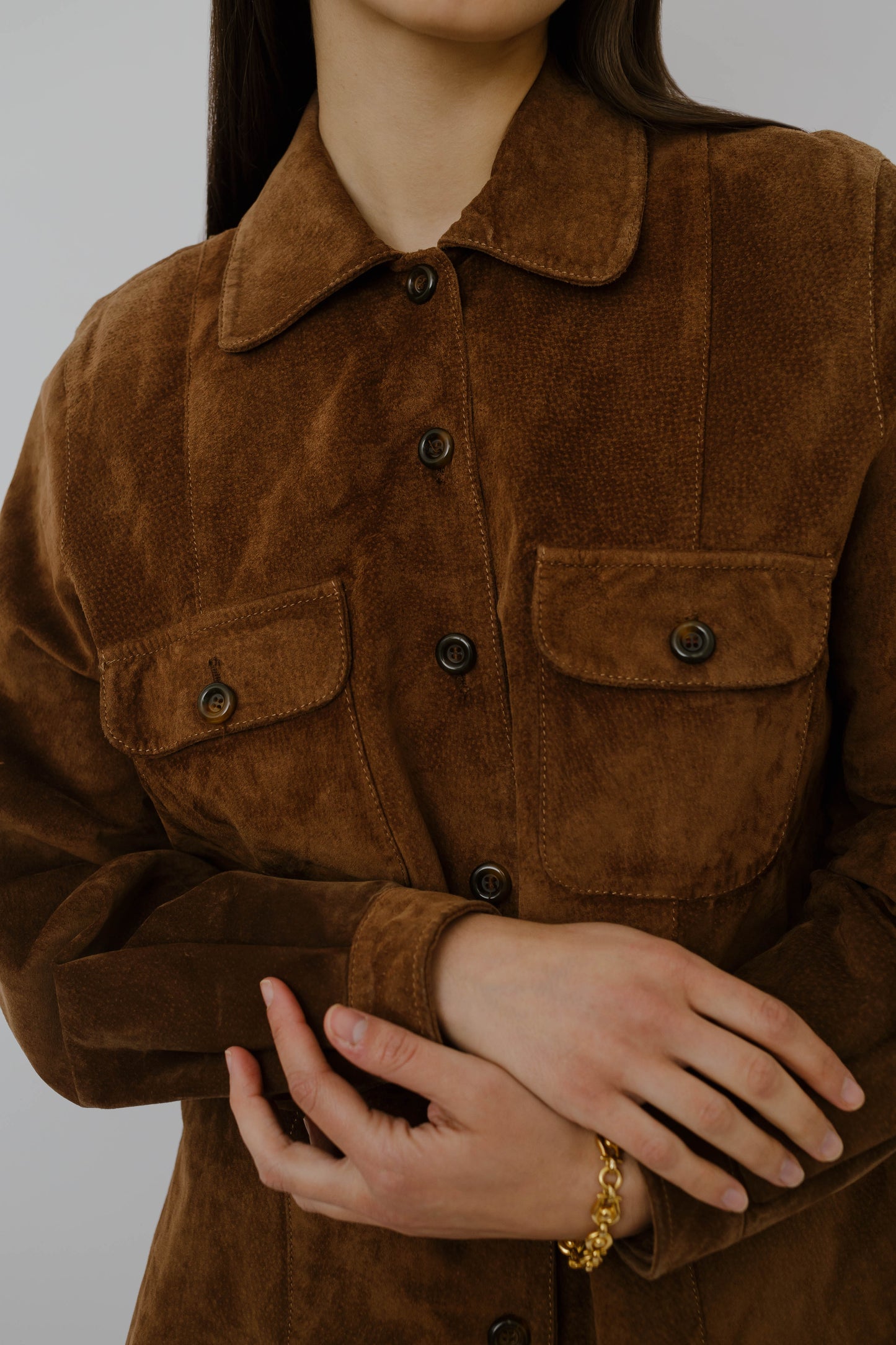 Pierre Cardin suede shirt