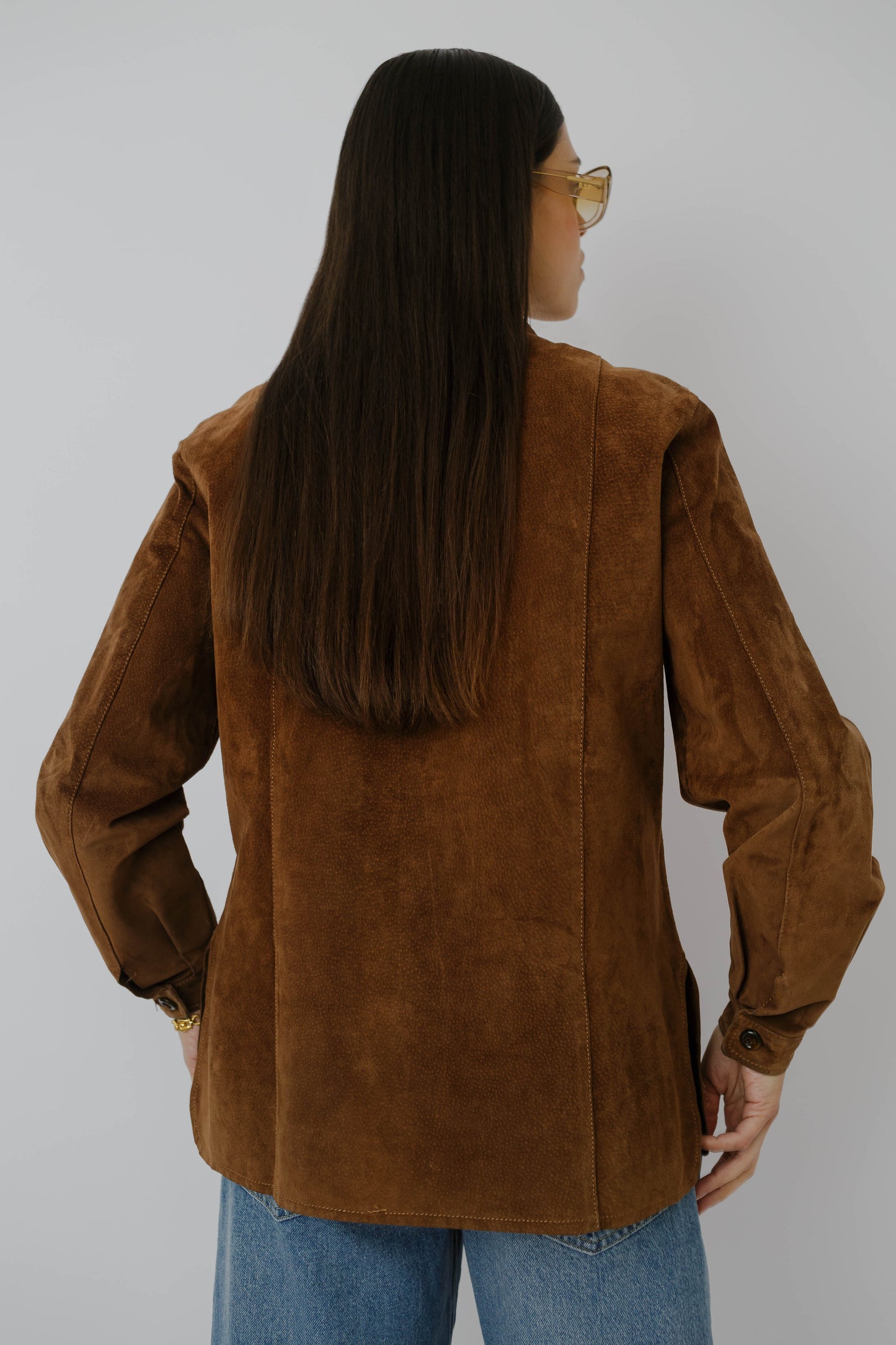 Pierre Cardin suede shirt