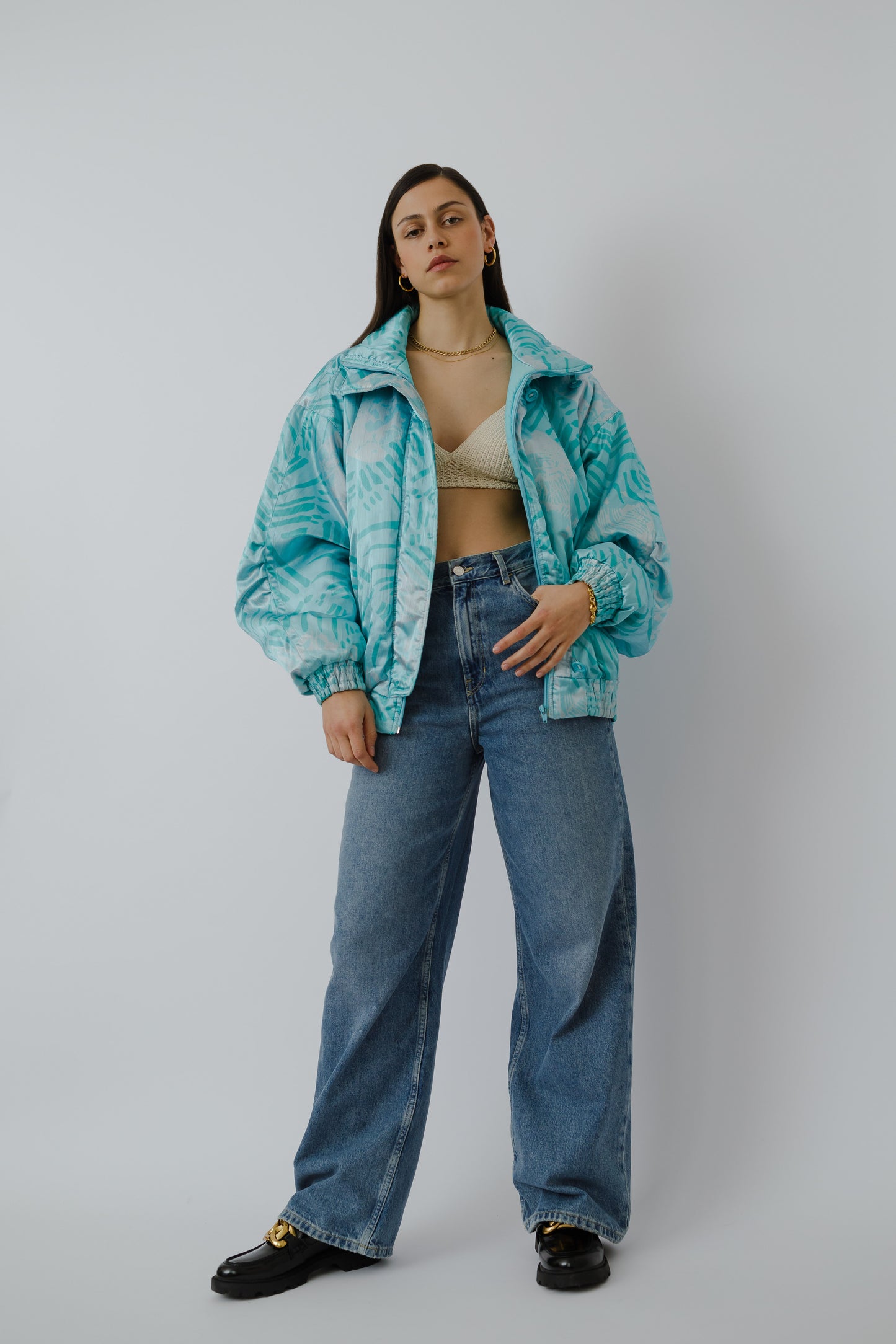 Satin bomber