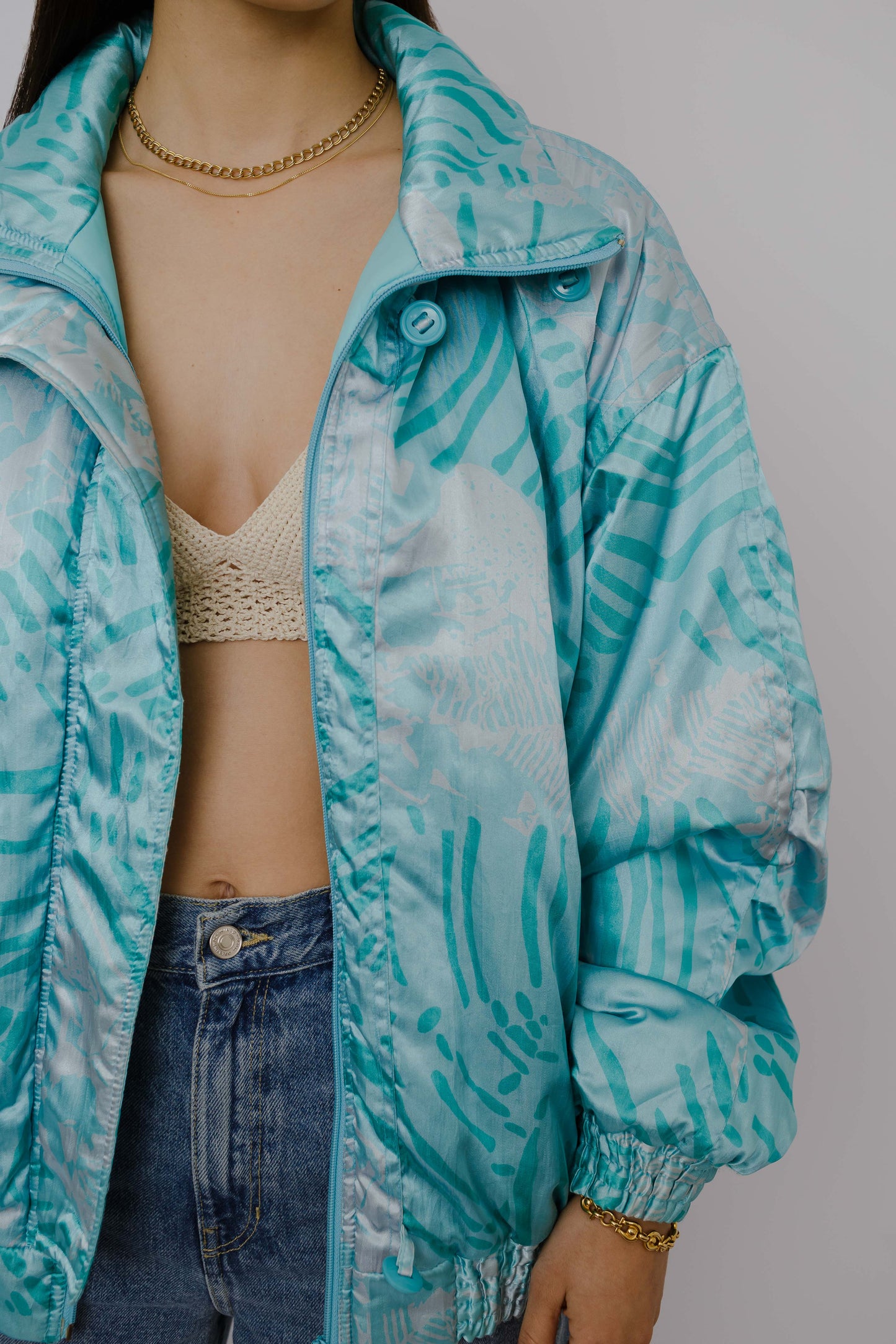 Satin bomber